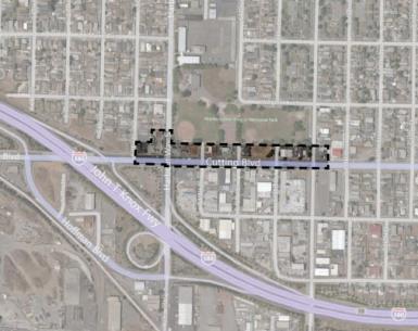 The proposed changes would take place on a section of Cutting Boulevard pictured above. (Courtesy of the City of Richmond)